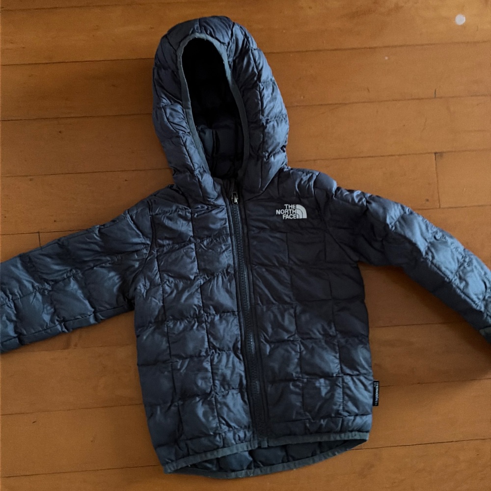The North Face Gray Thermoball Toddler